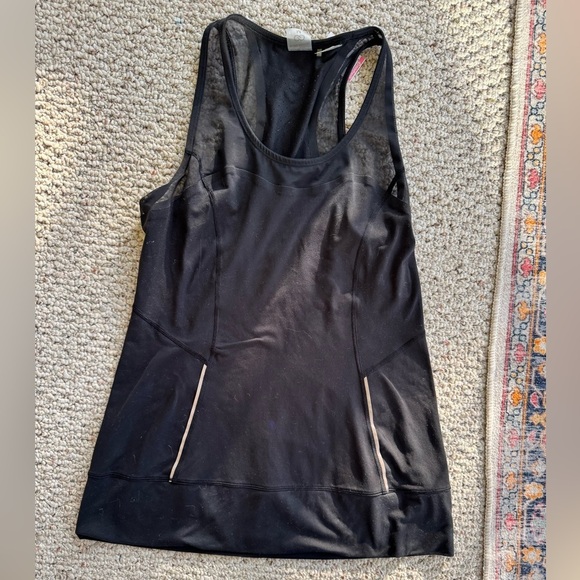 Calia by Carrie Underwood  Cross Back Keyhole Tank Black Size Medium - Picture 1 of 3